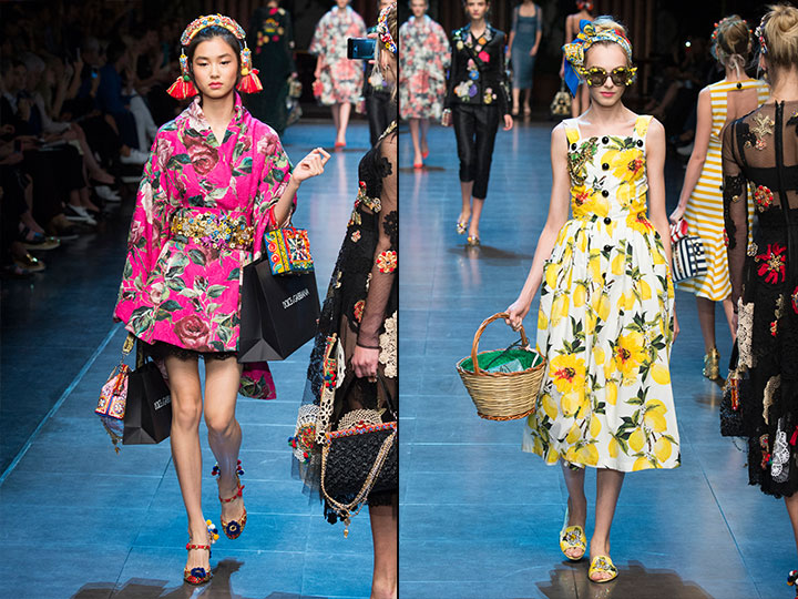 Η πασαρέλα των Dolce & Gabbana αποτέλεσε πραγματικό οργανικό statement