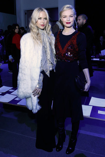 Rachel Zoe & Kate Bosworth @Altuzarra 
