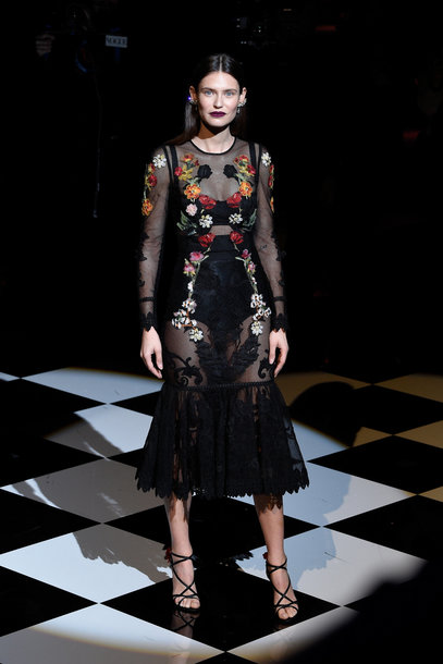 Bianca Balti @Dolce & Gabbana 