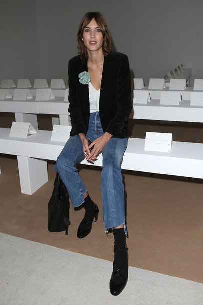Alexa Chung @ Emilia Wickstead