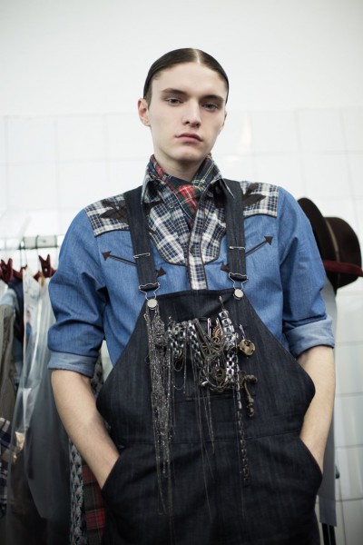 Backstage Antonio Marras