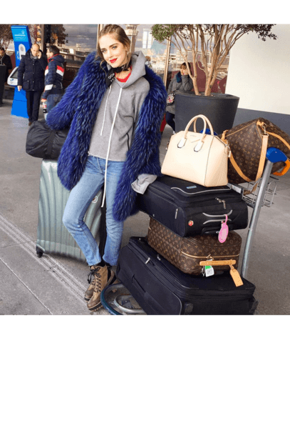 Η Chiara Ferragni ετοιμάζεται για ένα ακόμη ταξίδι 