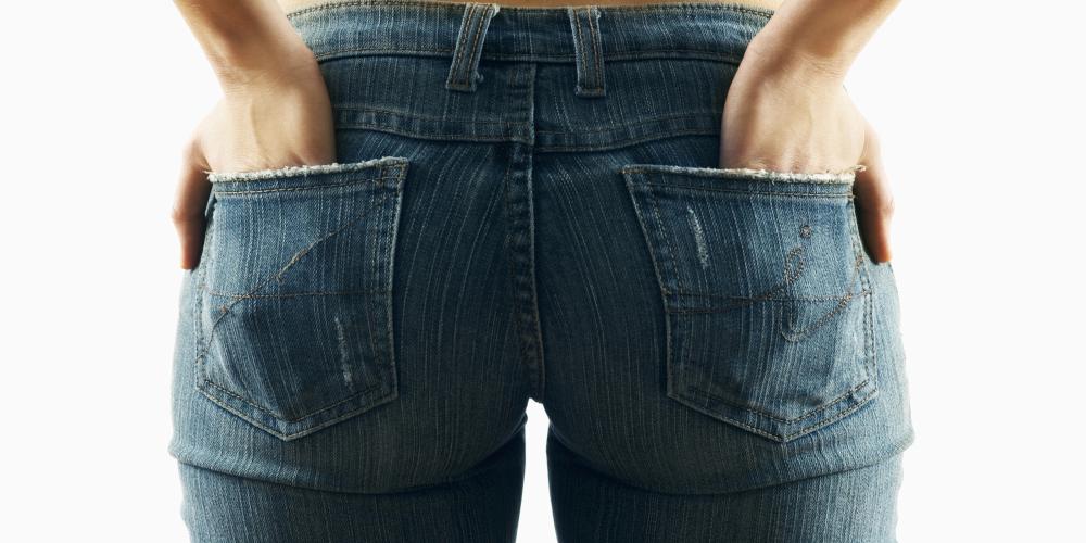 Woman Wearing Jeans