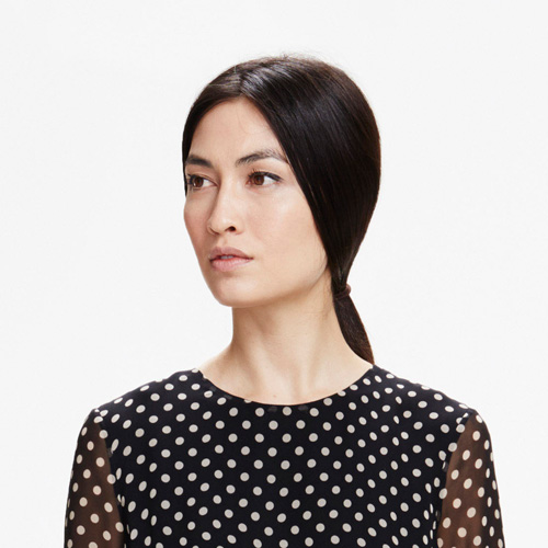 Χαμηλό ponytail