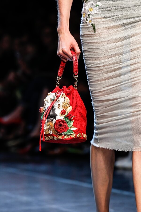 Fancy mini Bucket-Βags (Dolce & Gabbana)