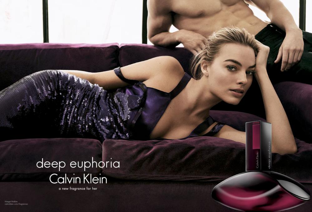H Margot Robbie για το Deep Euphoria του Calvin Klein