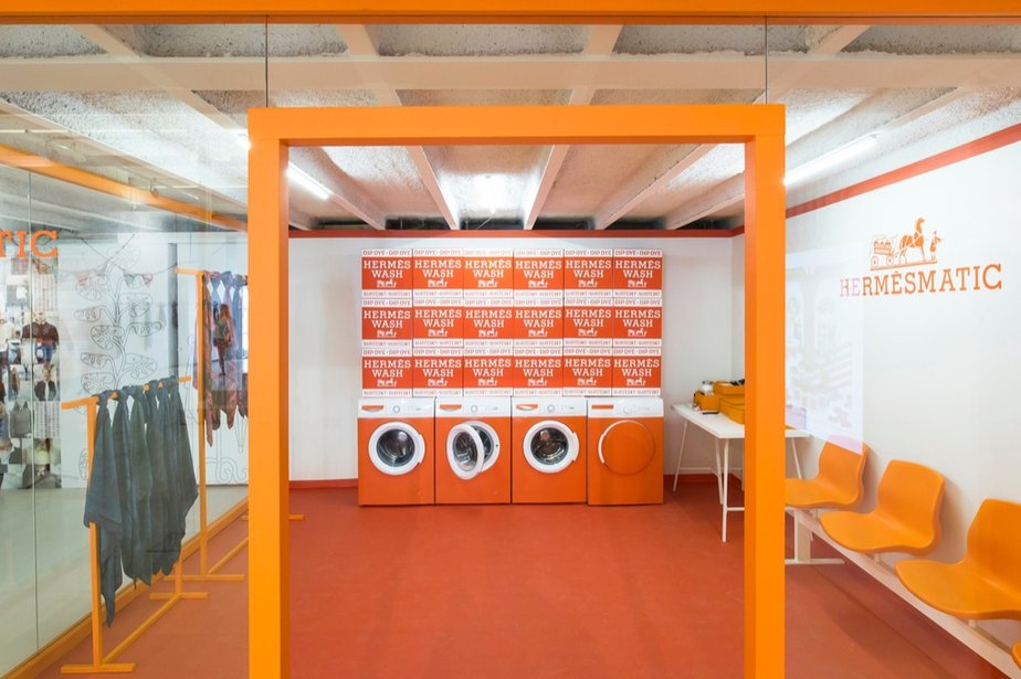 Η Hermès ανοίγει ένα pop-up πλυντήριο: Και γιατί όχι άλλωστε;