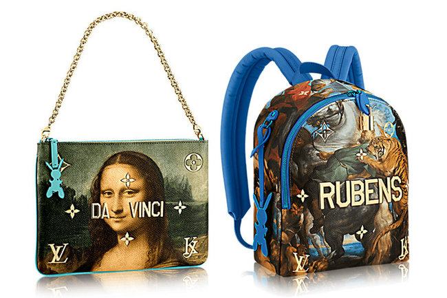 O Jeff Koons δημιουργεί τσάντες για την Louis Vuitton που δεν θα μπορούσαν να περάσουν απαρατήρητες