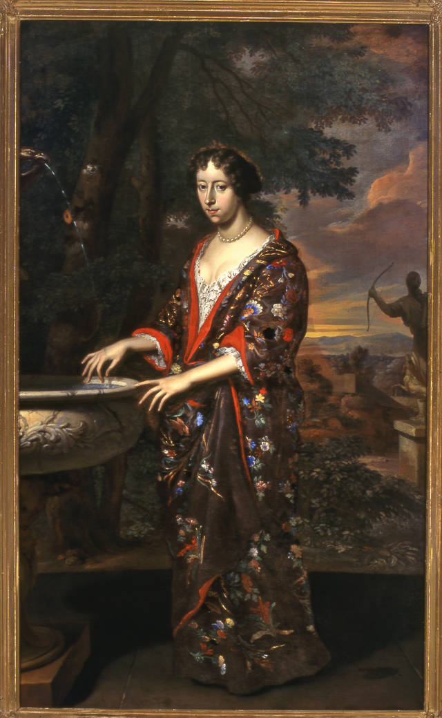 Anna Elizabeth van Reede, ζωγραφική με λάδι του Gerard Hoet, Ολλανδία 1678 © Slot Zuylen
