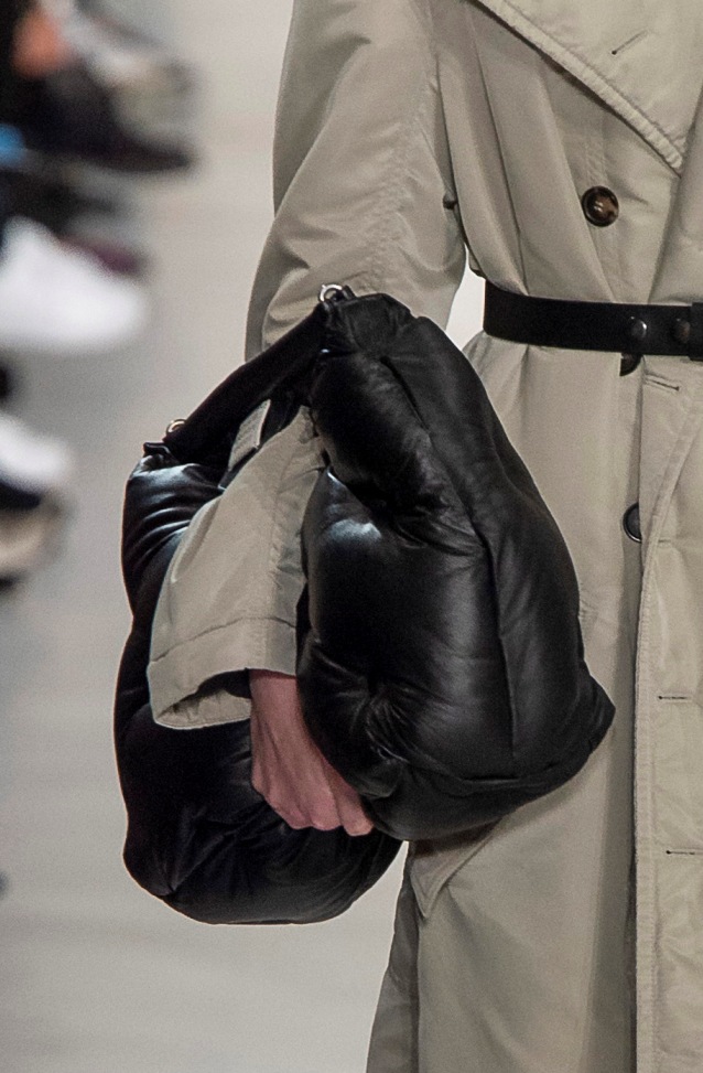 Model wears an outfit , as part of the women ready-to-wear winter 2019 2020, women fashion week, Paris, France, from the house of
Maison Margiela