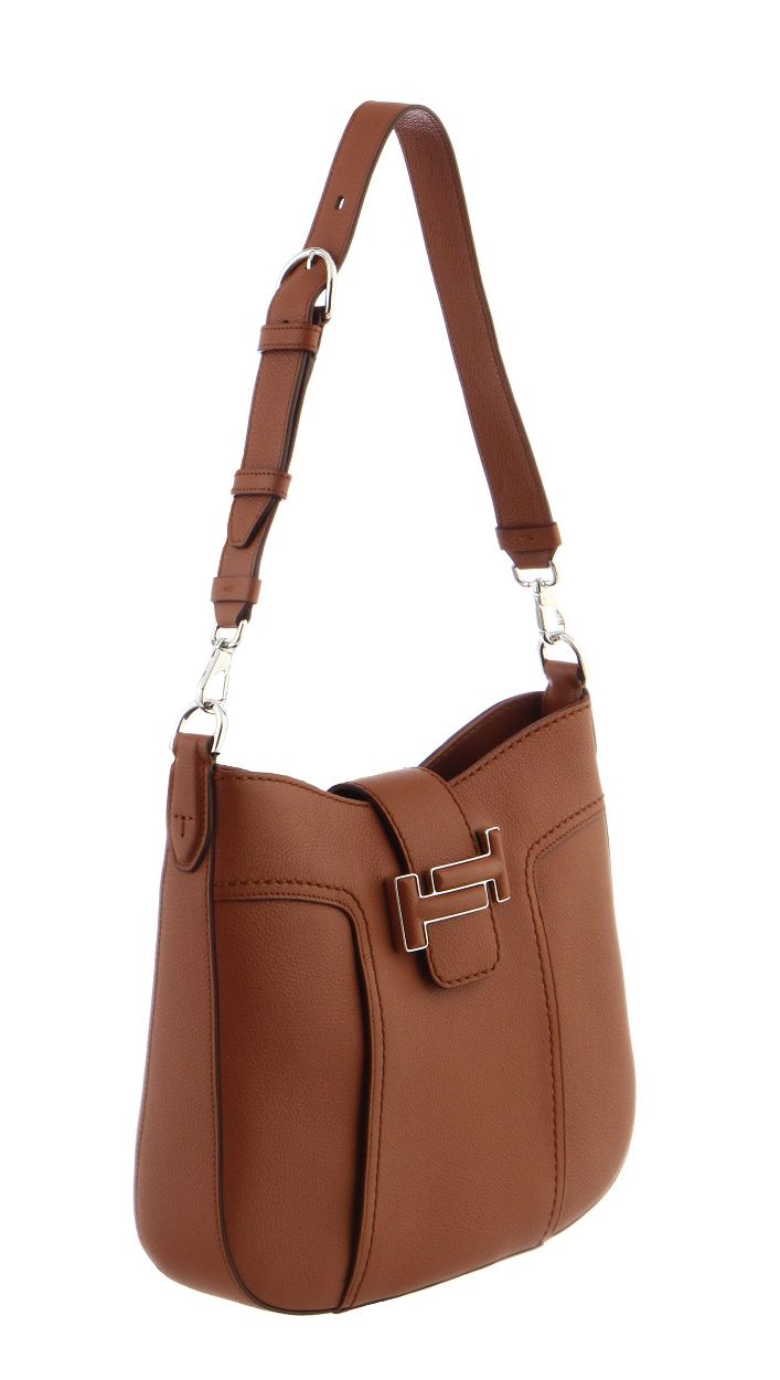 Τσάντα ώμου σε vintage '70's στυλ, TOD'S Dot Hobo,, KALOGIROU 