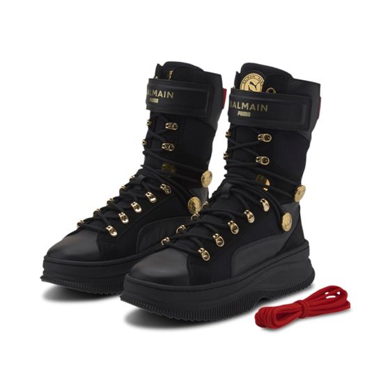 Ψηλά δετά boxing μποτάκια,  BALMAINxPUMA