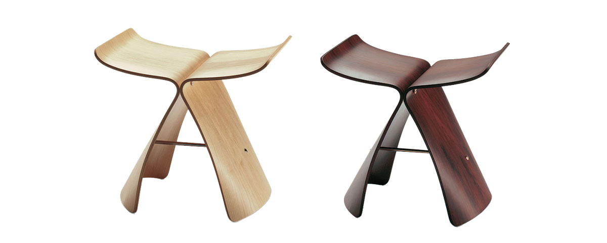 Σκαμπό «Butterfly» (1954) του Ιάπωνα σχεδιαστή Sori Yanagi για τη Vitra.