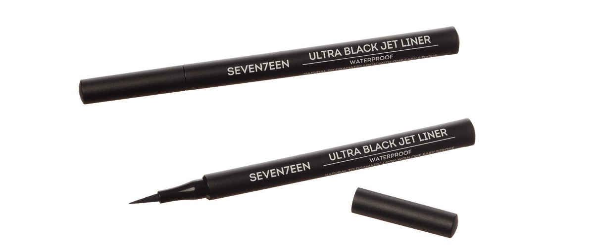Ultra Black Jet Liner με εύκολη, αδιάβροχη εφαρμογή, Seventeen
Cosmetics.