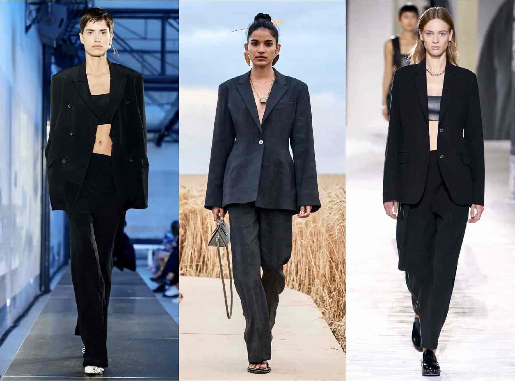 Από τα αριστερά προς τα δεξιά: No21, Jacquemus, Hermes ss21