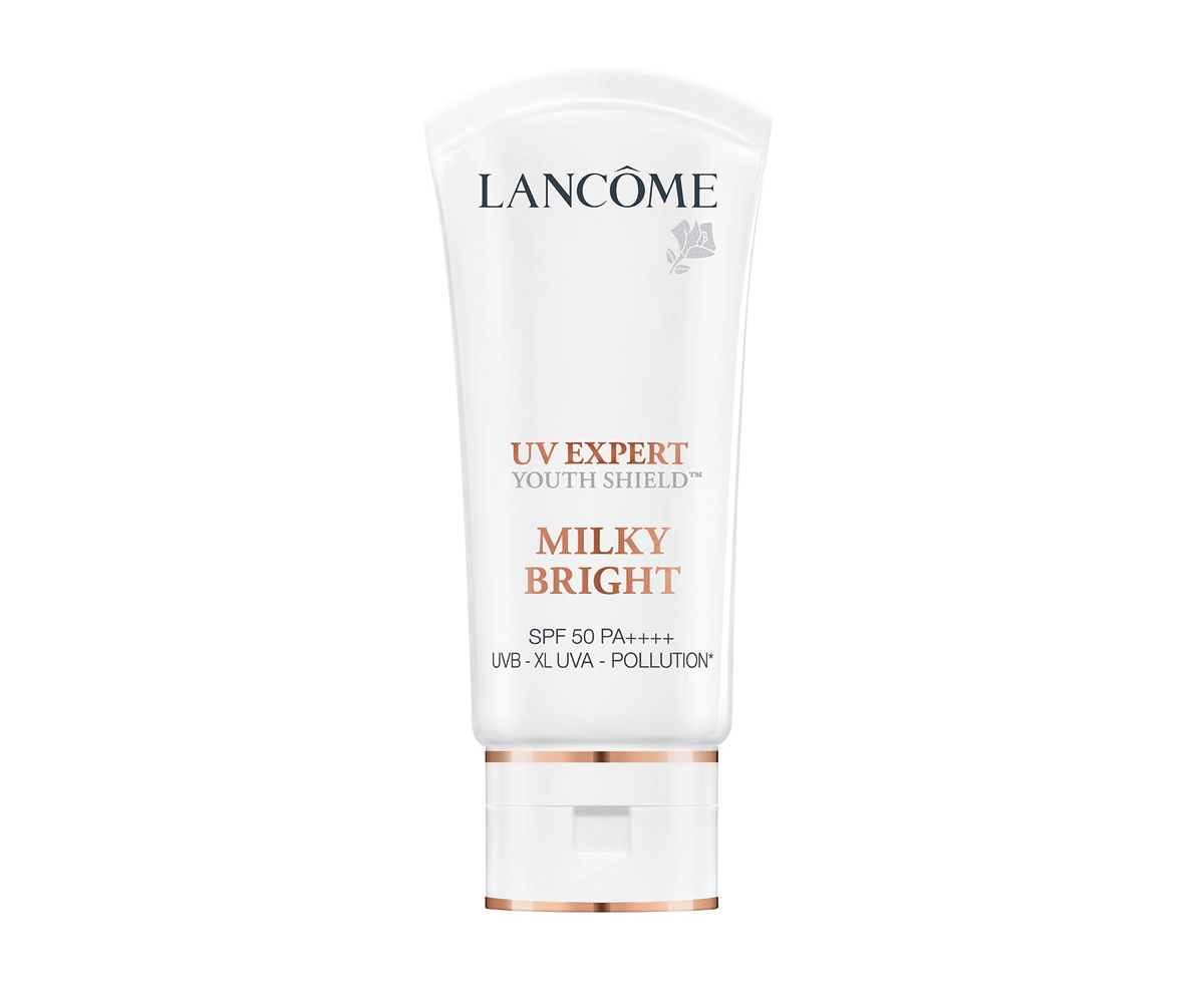 UV Expert Youth Shield Milky Bright SPF 50
PA++++ για προστασία από UVA/UVB/UVA μεγάλου μήκους, Lancôme.