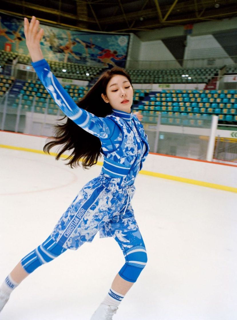 Η Κορεάτισσα Ολυμπιονίκης του ice skate, Yna Kim. 