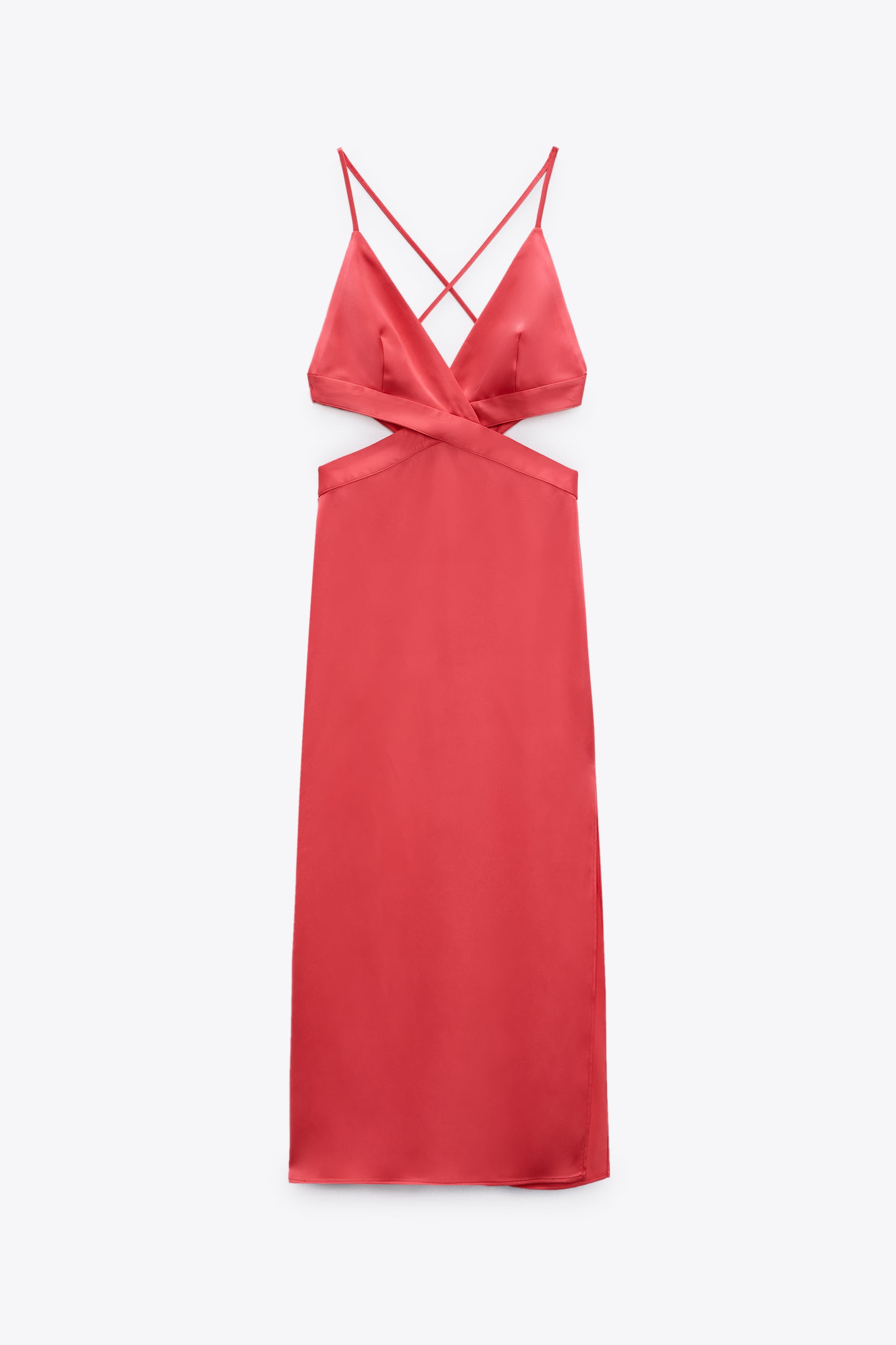 Φόρεμα με cut outσ, 35.95€, Zara.