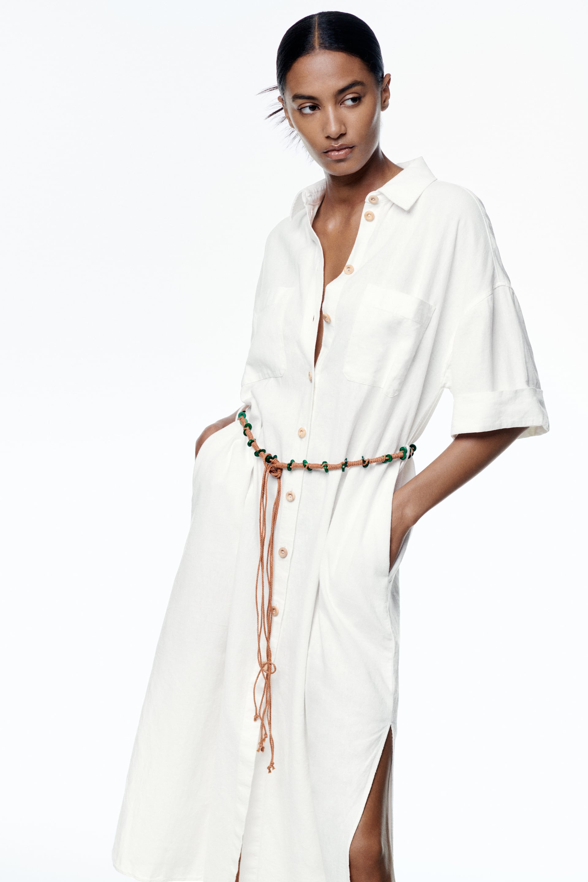 Λευκό φόρεμα,39.95€, Zara