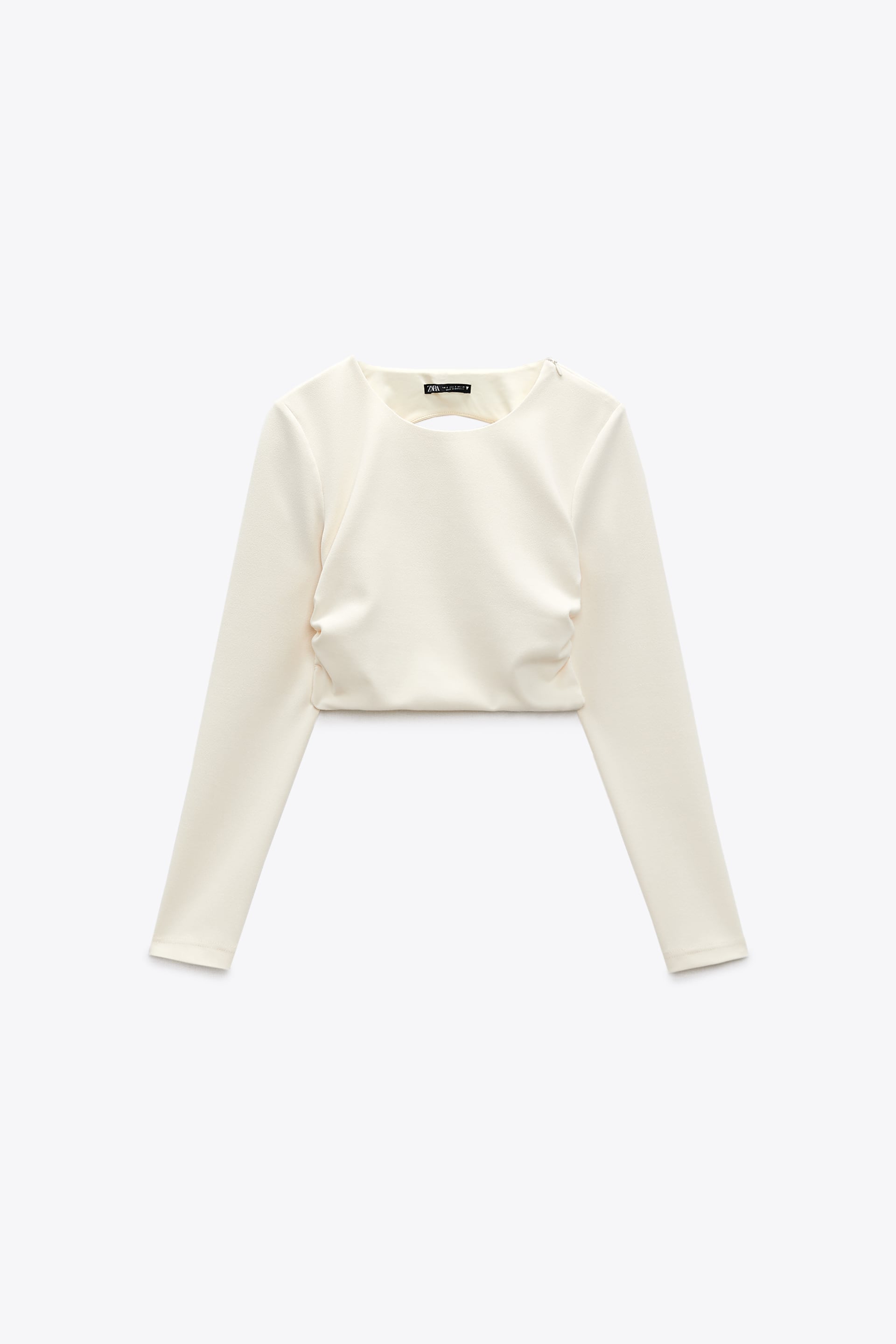 Τοπ με ανοίγματα στη πλάτη, 9.95€, Zara
