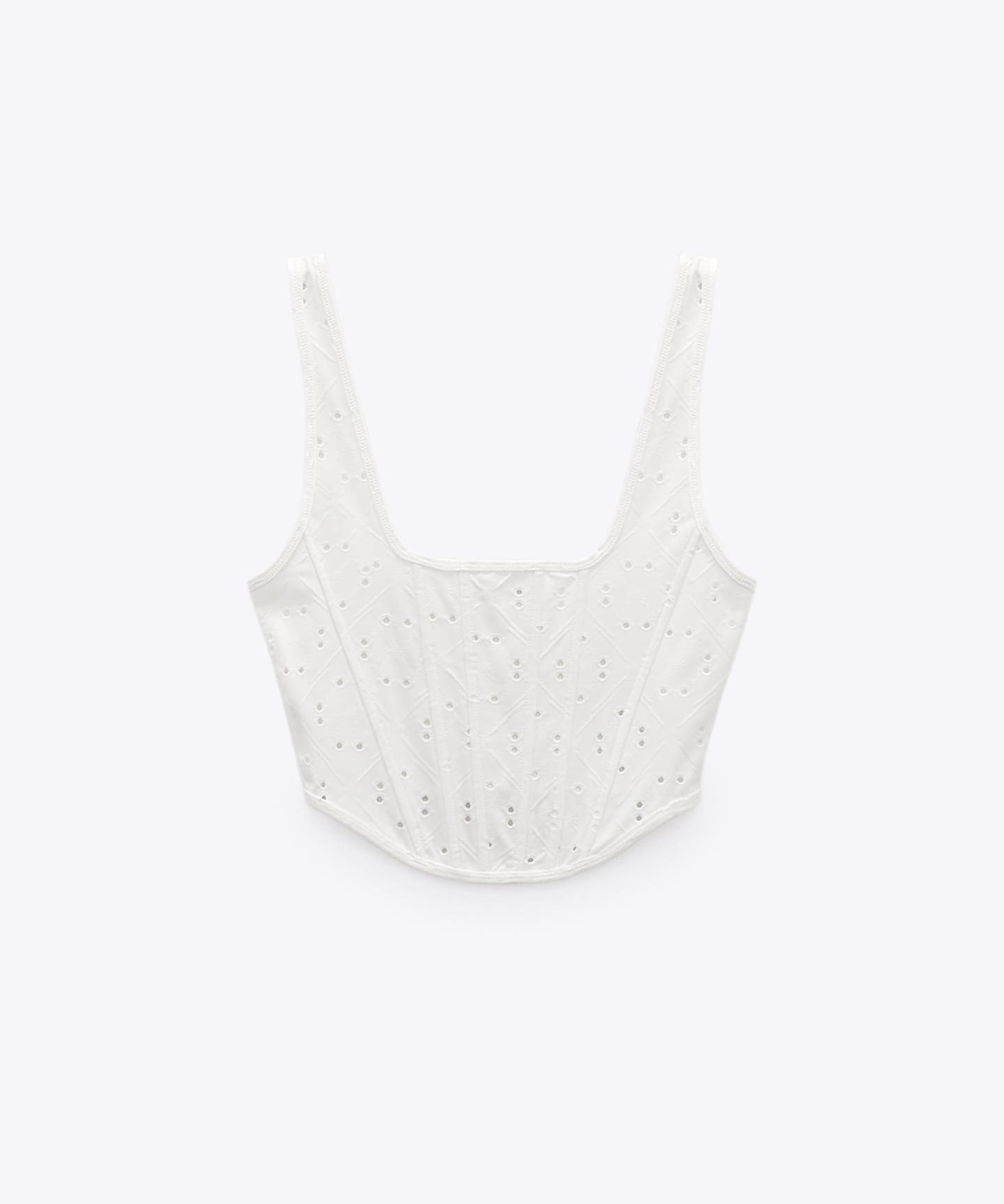 Τοπ σε στυλ κορσέ, 7.95€, Zara