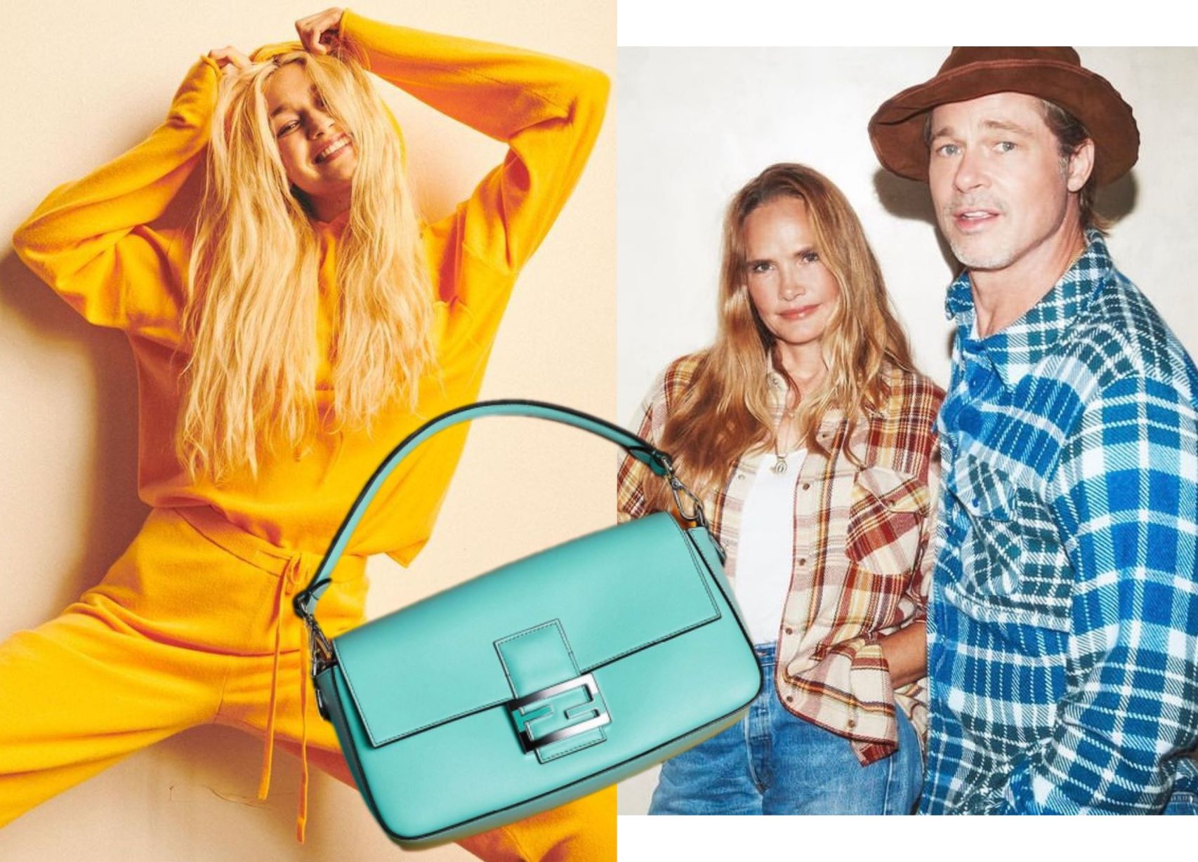 Fashion Updates: Αυτό που ενώνει  Gigi Hadid με Brad Pitt & η επετειακή Fendi Baguette