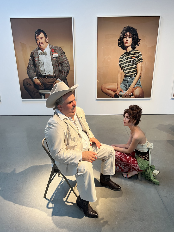 Έκθεση "Ηello my name is" στην gallery Jeffrey Deitch﻿
