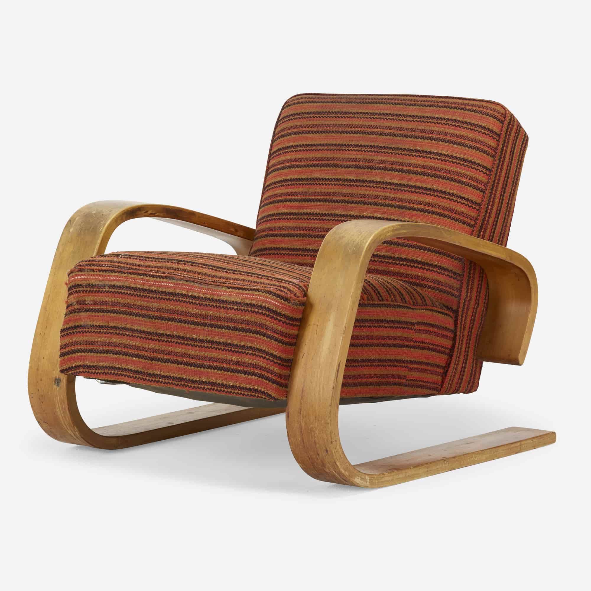 Alvar Aalto, armchair 400 "Tank", El Greco Gallery.
