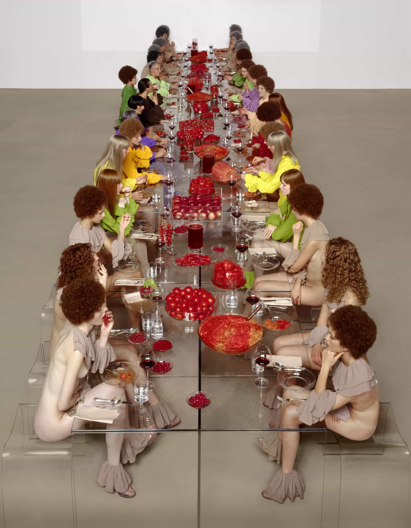 Vanessa Beecroft, Courtesy of Lia Rumma Gallery.