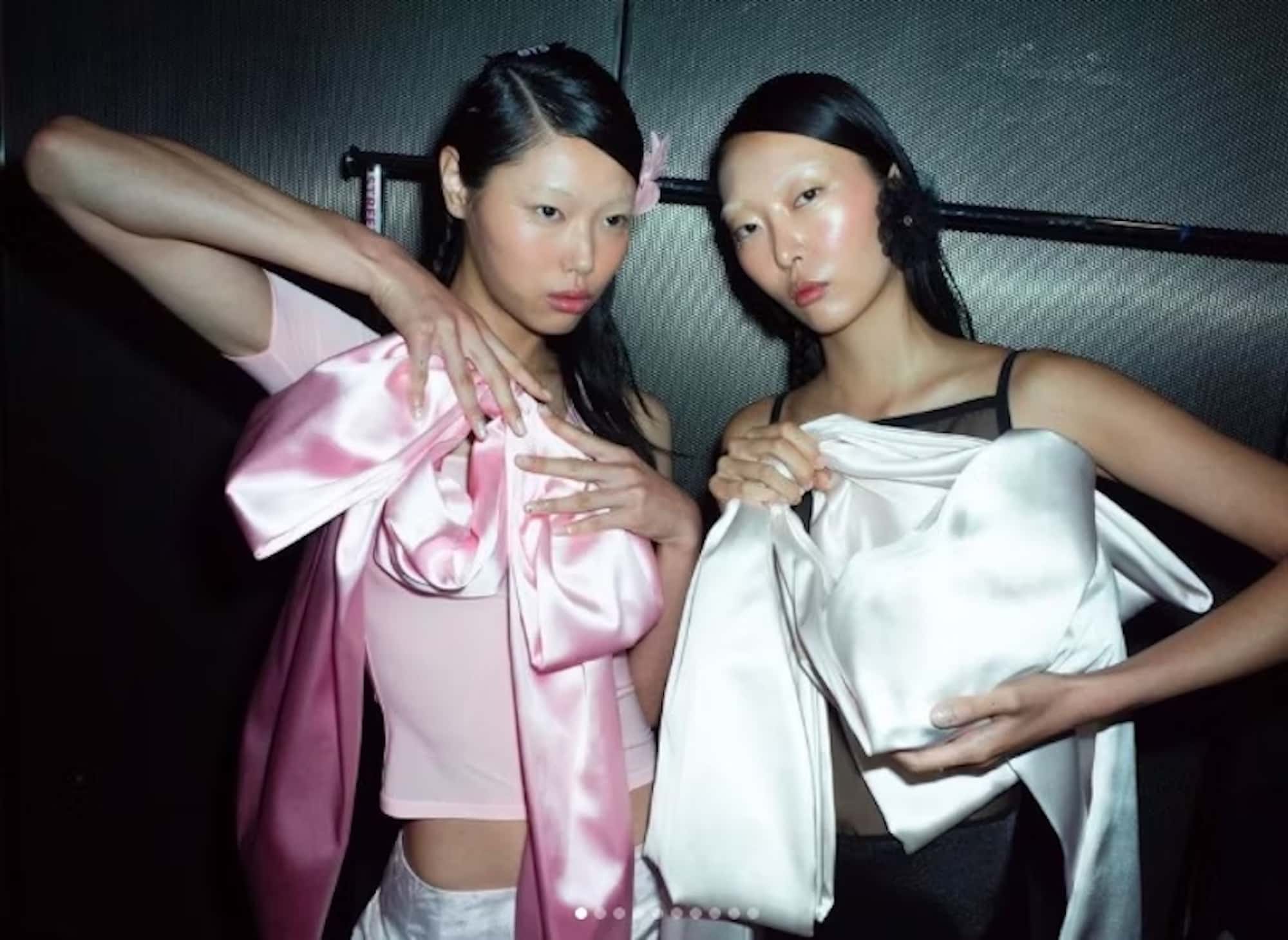 Sandy Liang ss24. Photo: @stolenbesos.