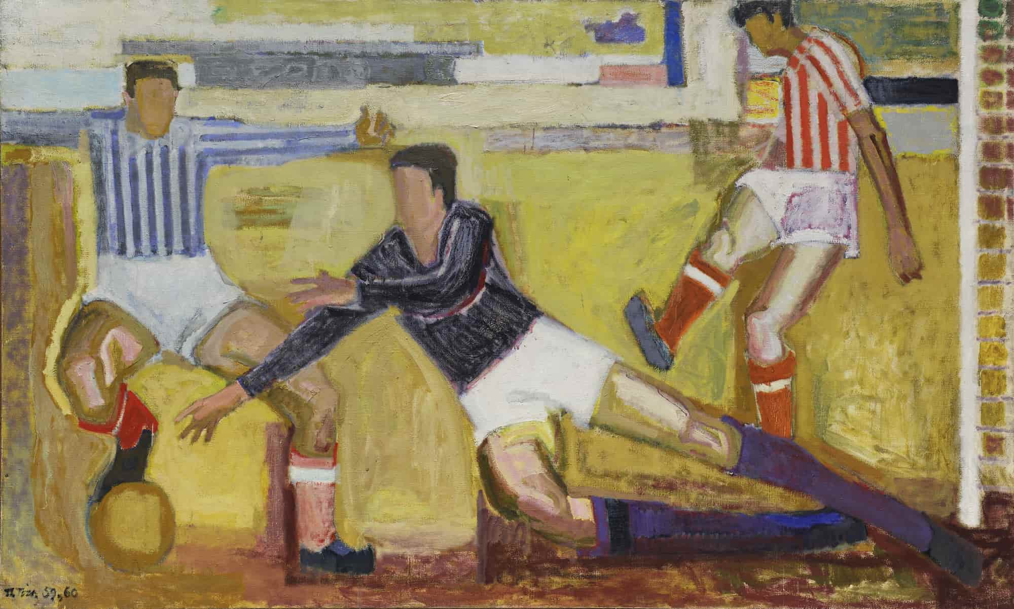Φουτ-μπολ Ι, 1960. Τέτσης Παναγιώτης (Ύδρα 1925-Αθήνα 2016).