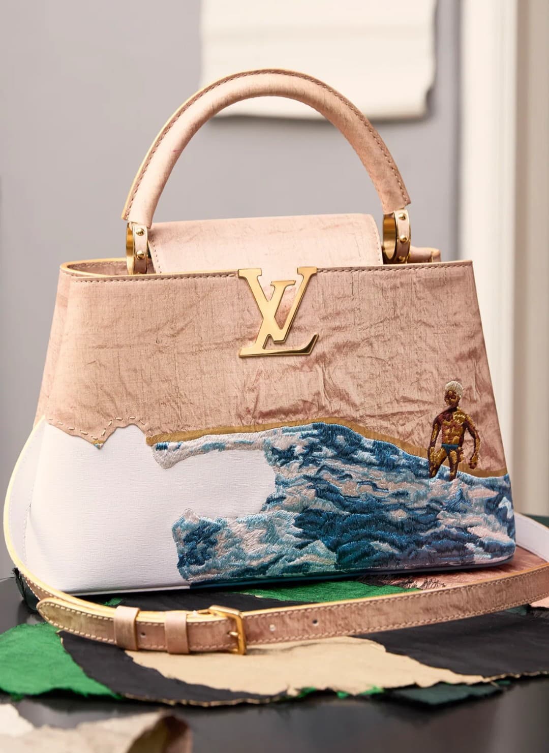 Bag by Billie Zangewa 