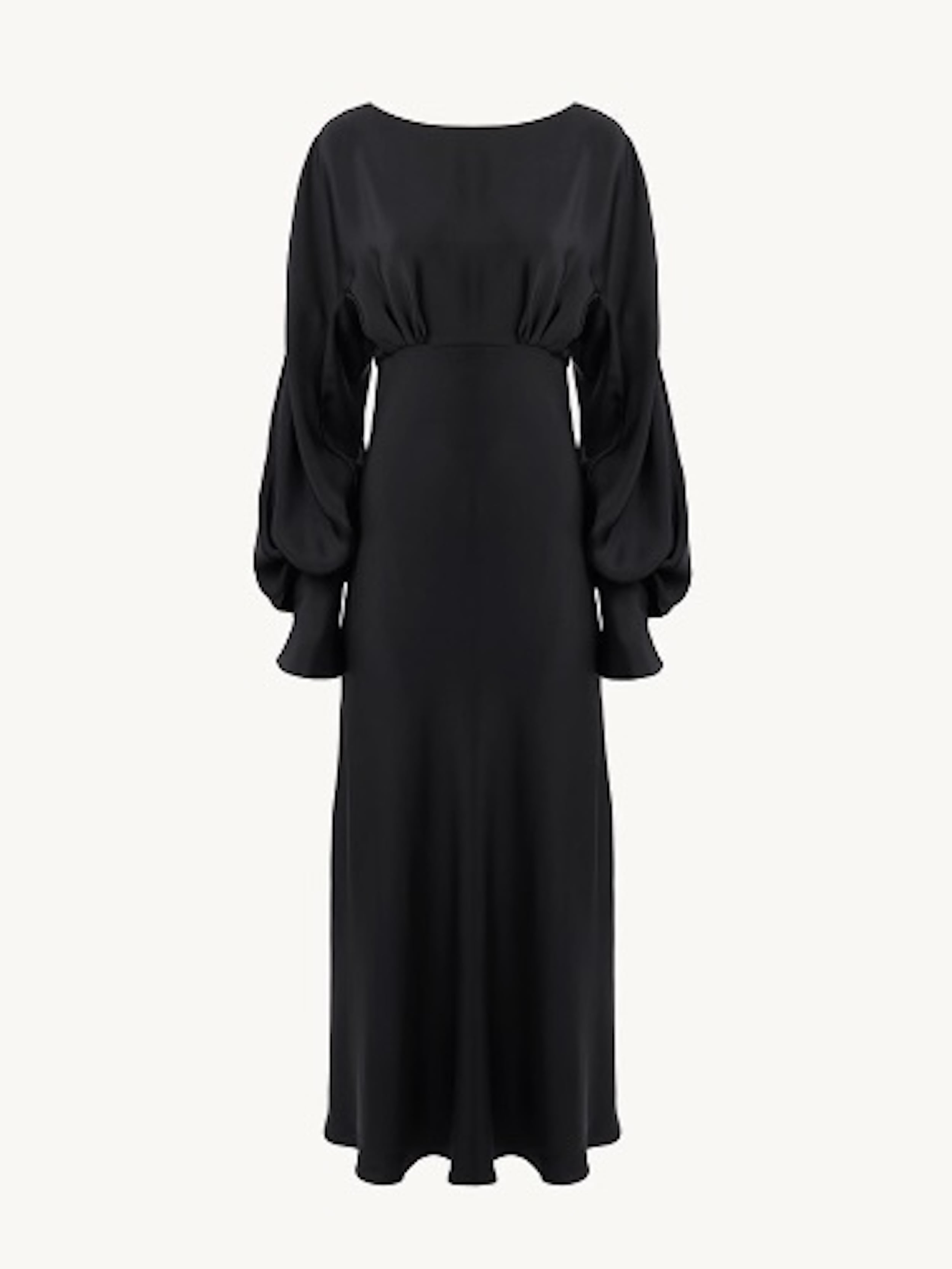 Mαύρο φόρεμα, Chloé x Atelier Jolie. Photo: Courtesy of Chloé.