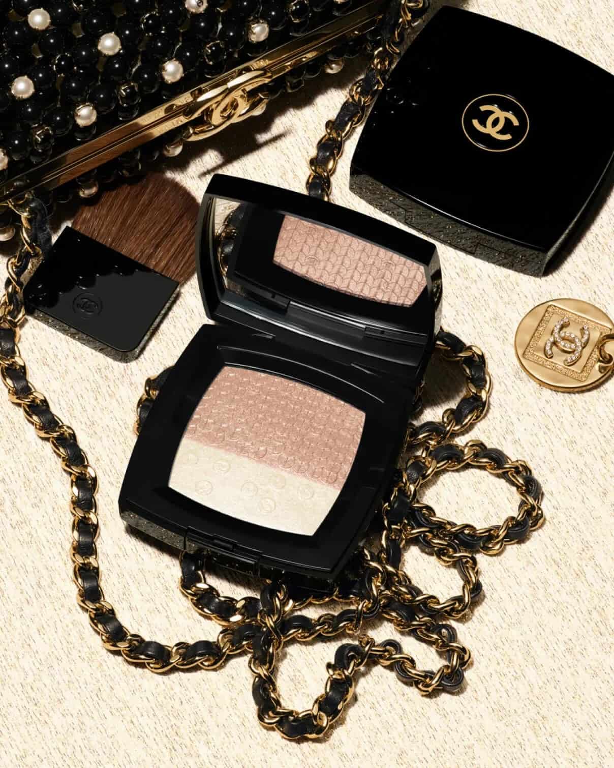 Duo Lumière Illuminating Powder Duo, CHANEL HOLIDAY 2023 