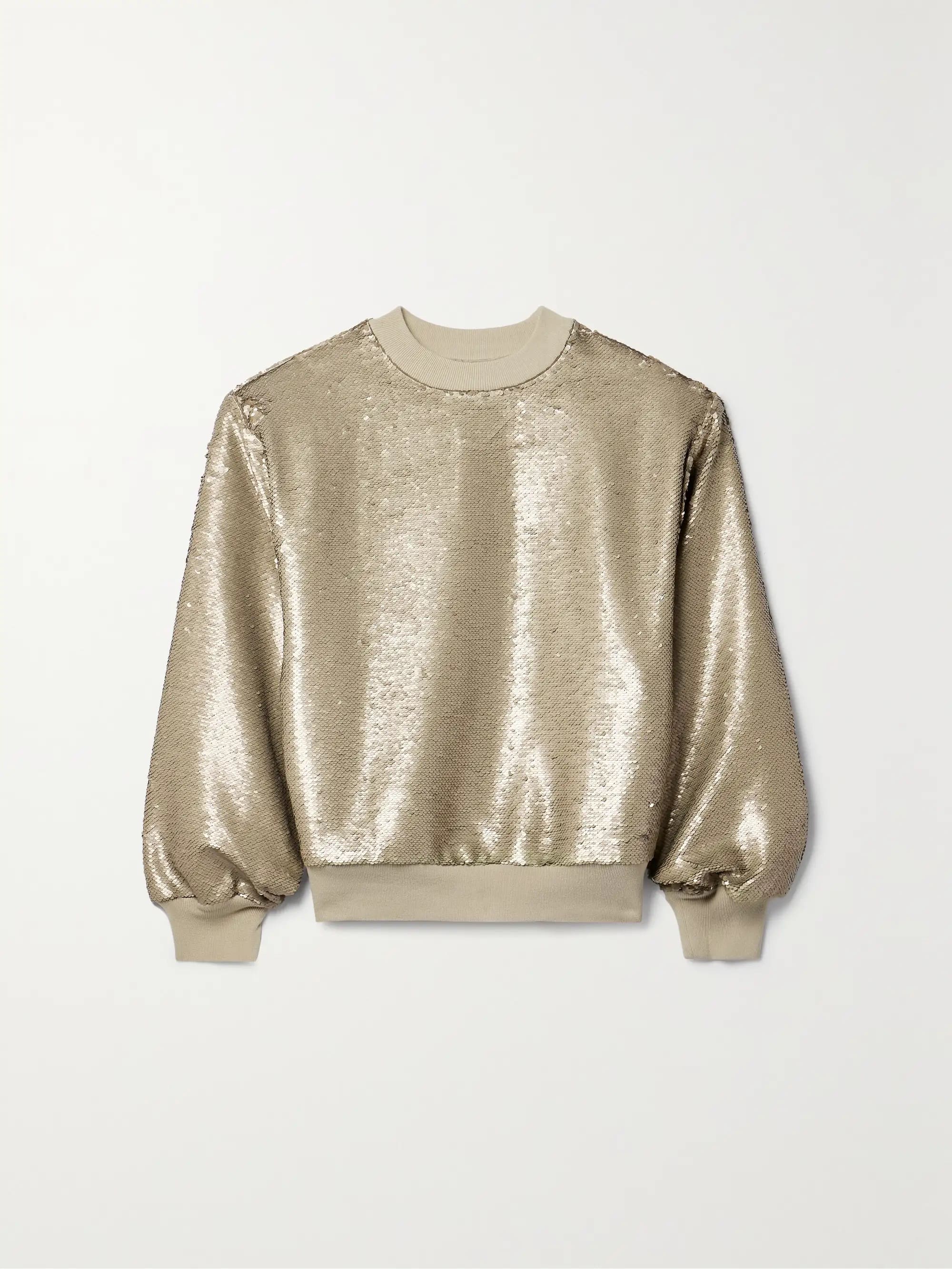 Μπλούζα με παγιέτες THE FRANKIE  198 € από 395 €, NET-A-PORTER