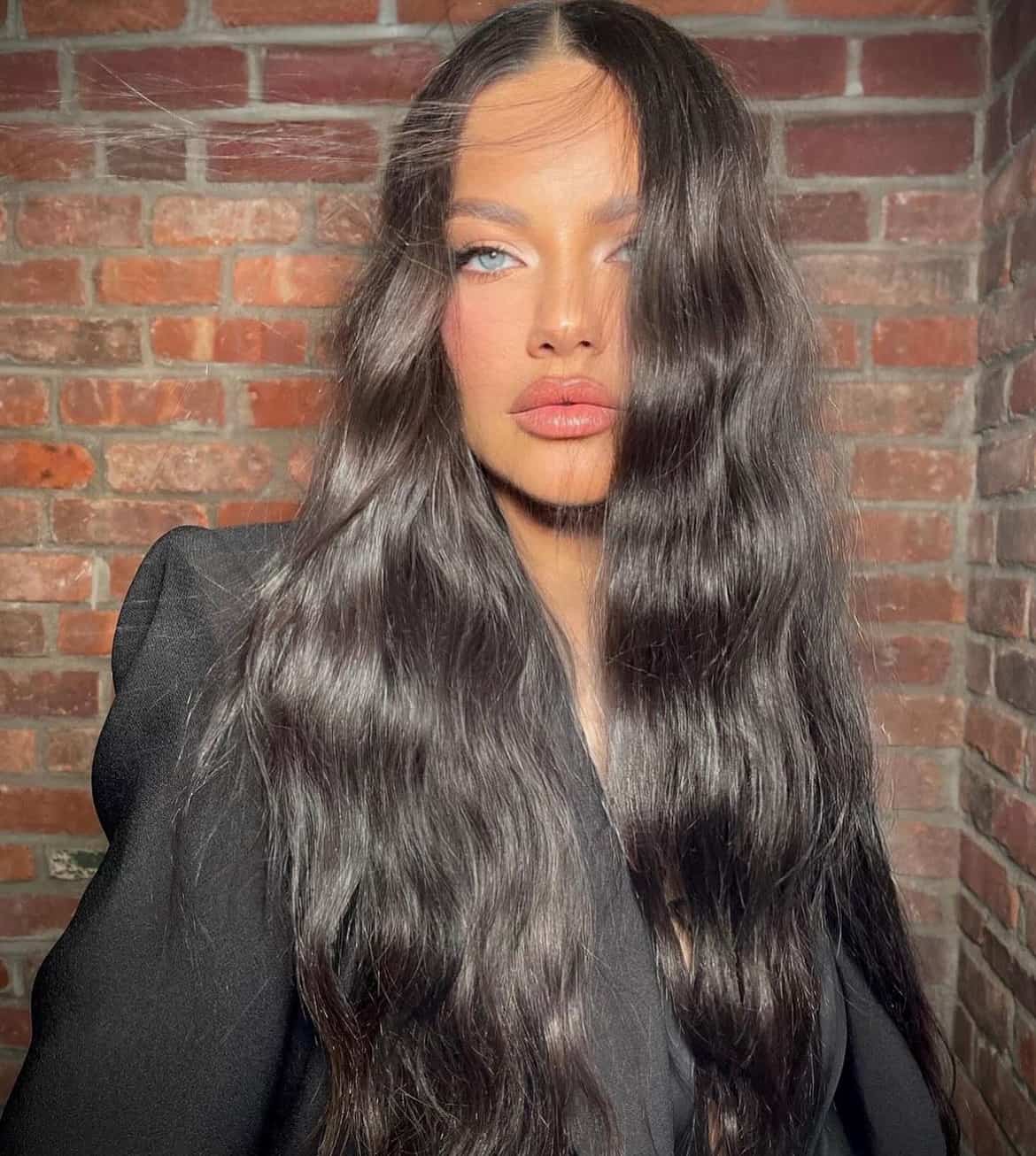 Andriana Lima, hair: Dimitris Giannetos
