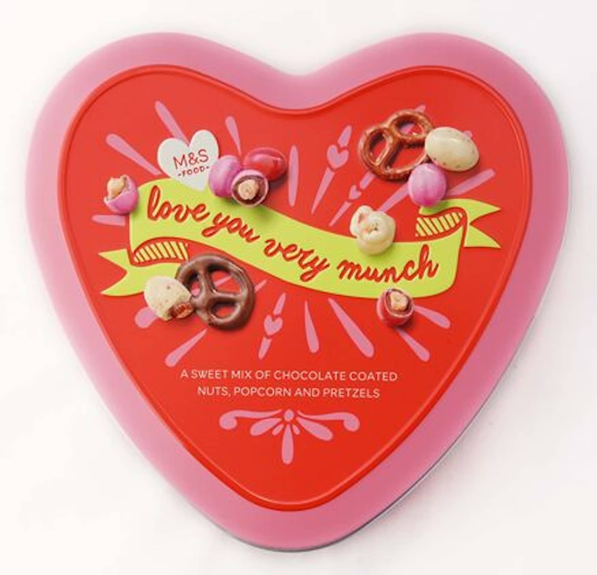 "Love you very munch" σοκολατάκια, 7.99 € , Μ&S.