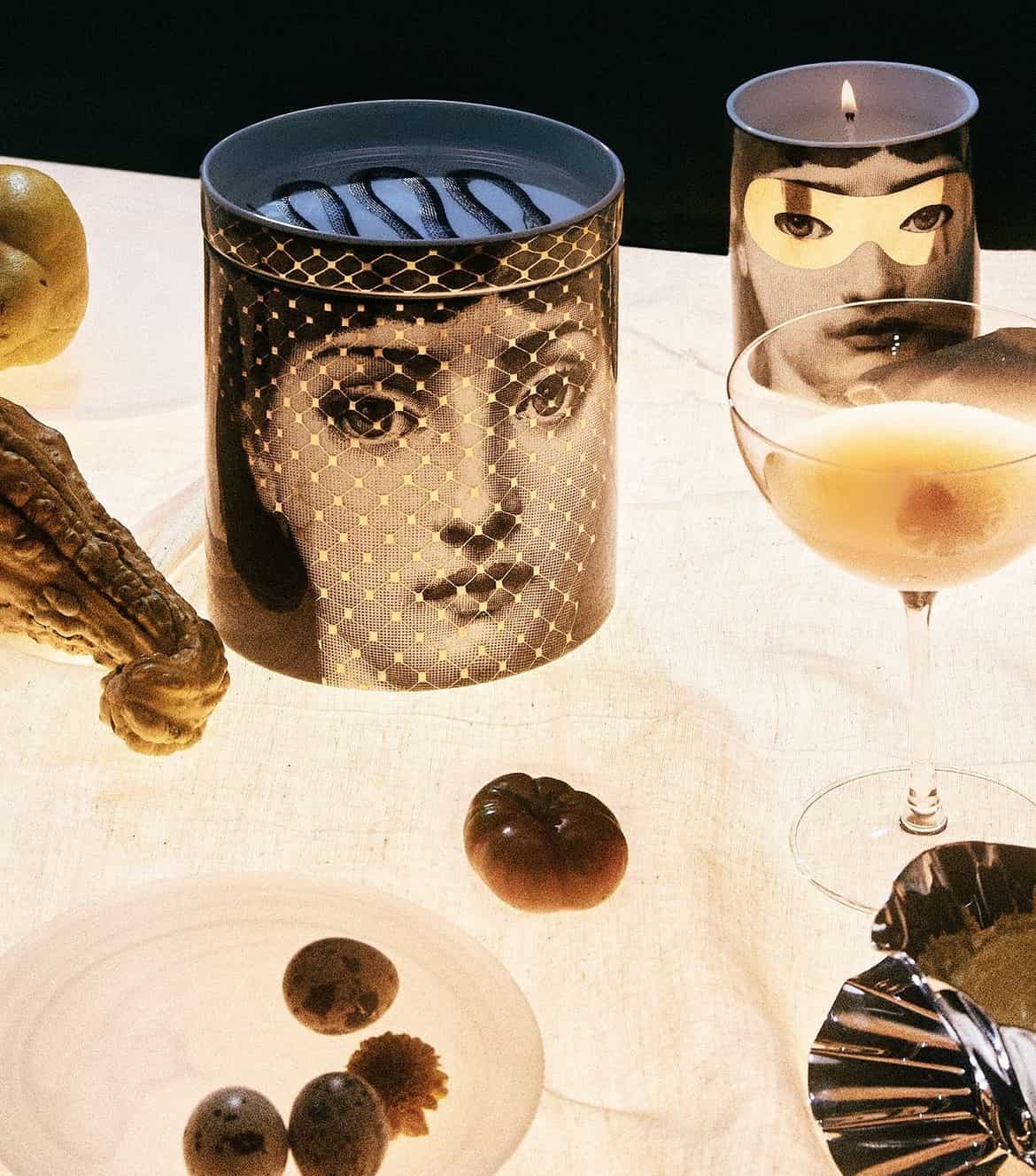 Fornasetti, αρωματικά κεριά 