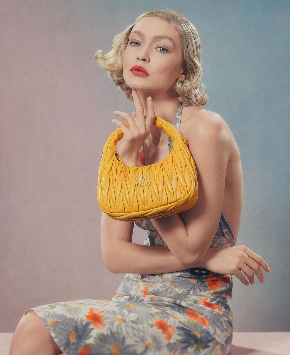 Gigi Hadid x Miu Miu ss24