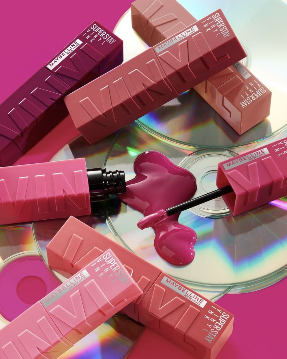 Maybelline New York, SuperStay Vinyl Ink Lipsticks