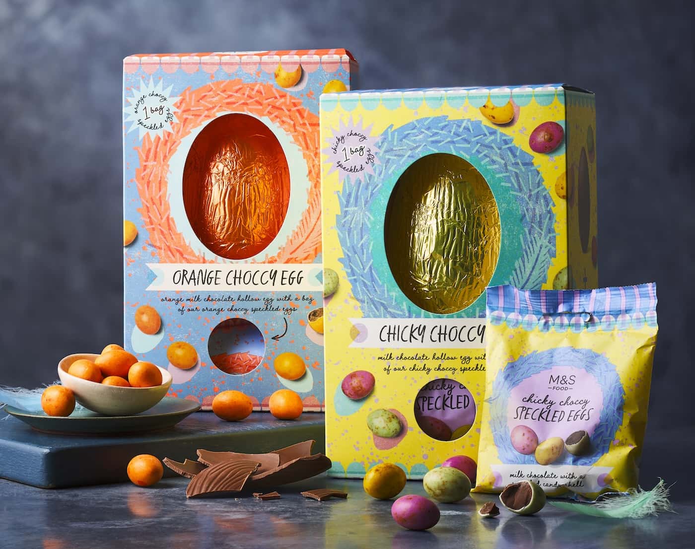 Οrange Choccy egg & Chicky Choccy, 10.99 €, Marks & Spencer