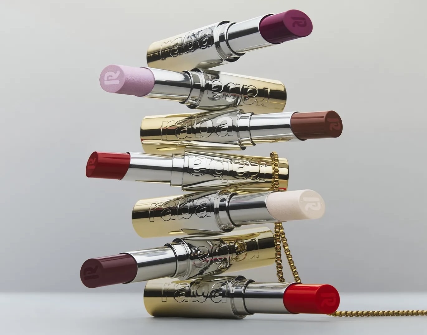 Rabanne Beauty, Dramalips Glassy Lipsticks