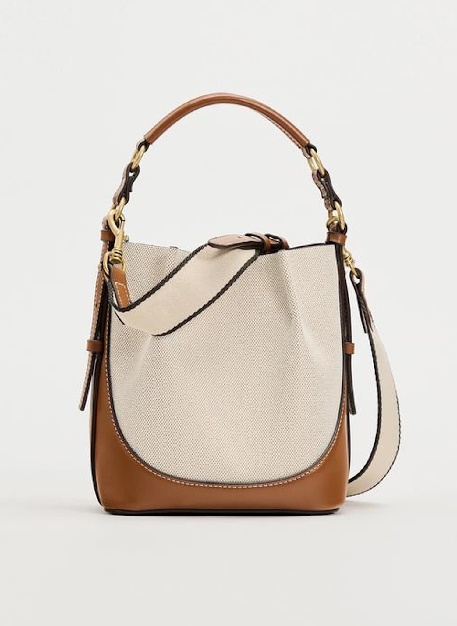 Τσάντα καμβάς με γαζί, 25.95 € , Zara