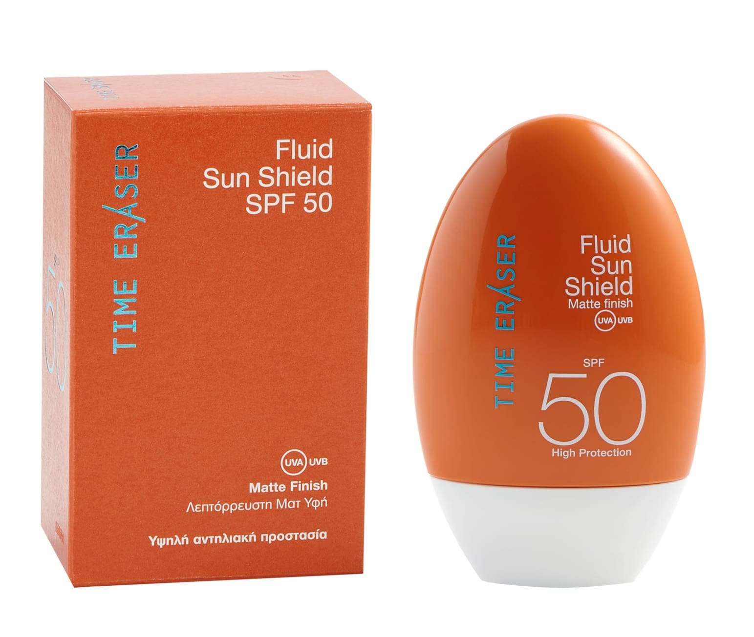Τime Eraser, Fluid Sun Shield SPF50