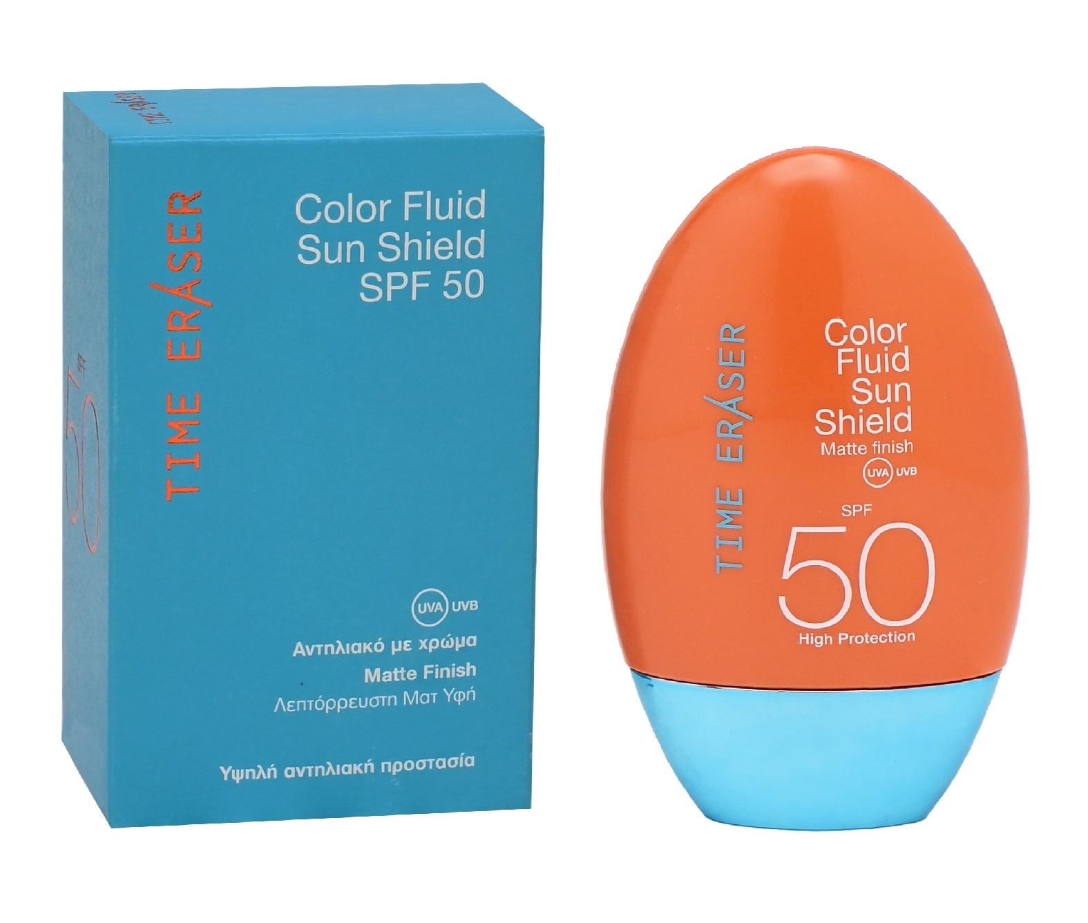 Τime Eraser, Fluid Sun Shield SPF50