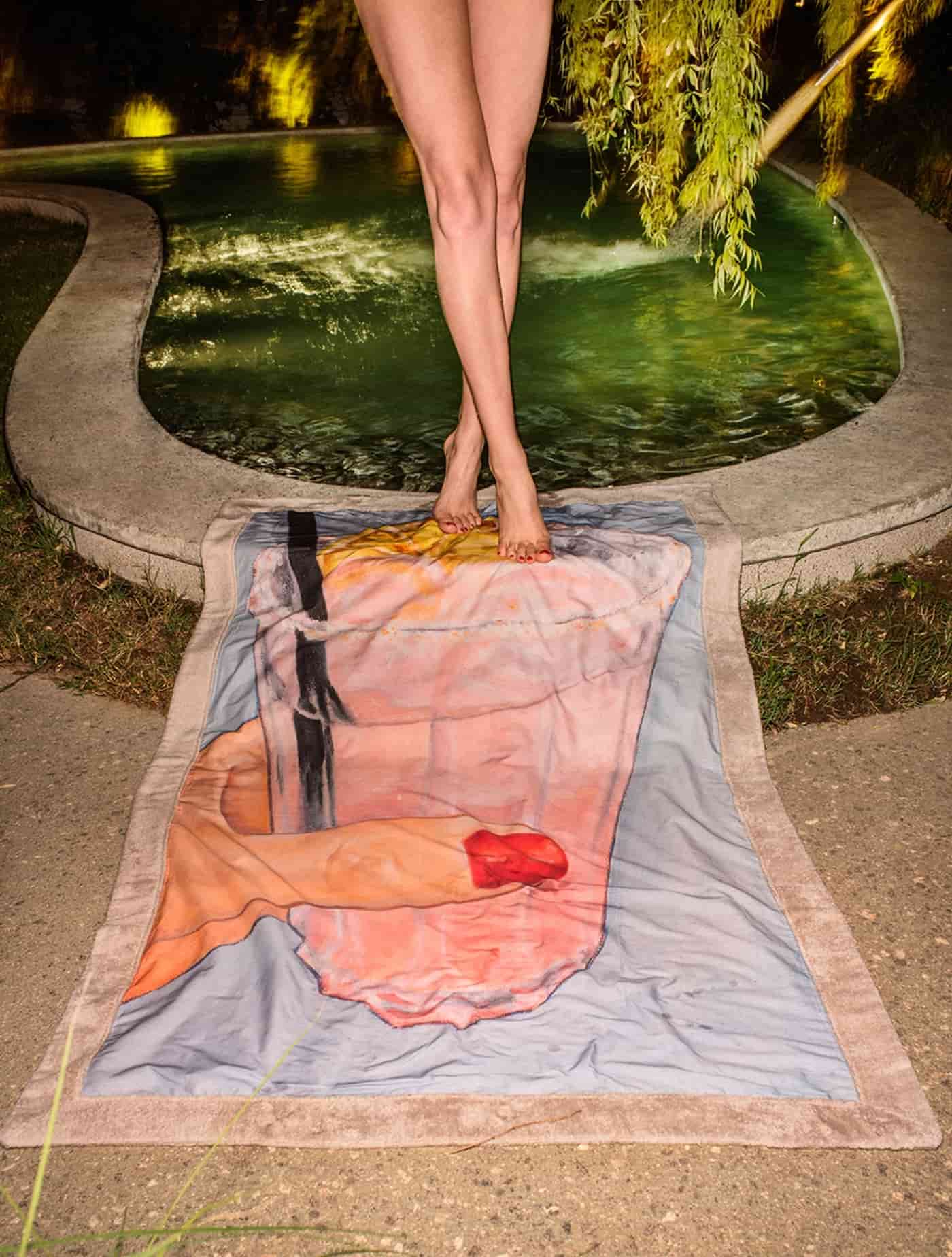 Sun of a Beach x Maria Joannou, Paloma signature beach towel