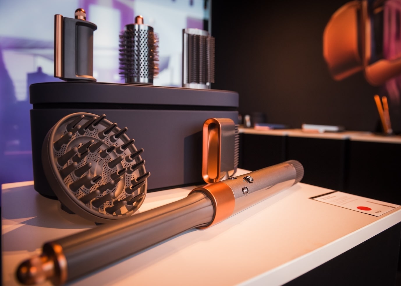 Dyson, HS05 Airwrap Complete Long Diffuse Bright Nickel/Bright