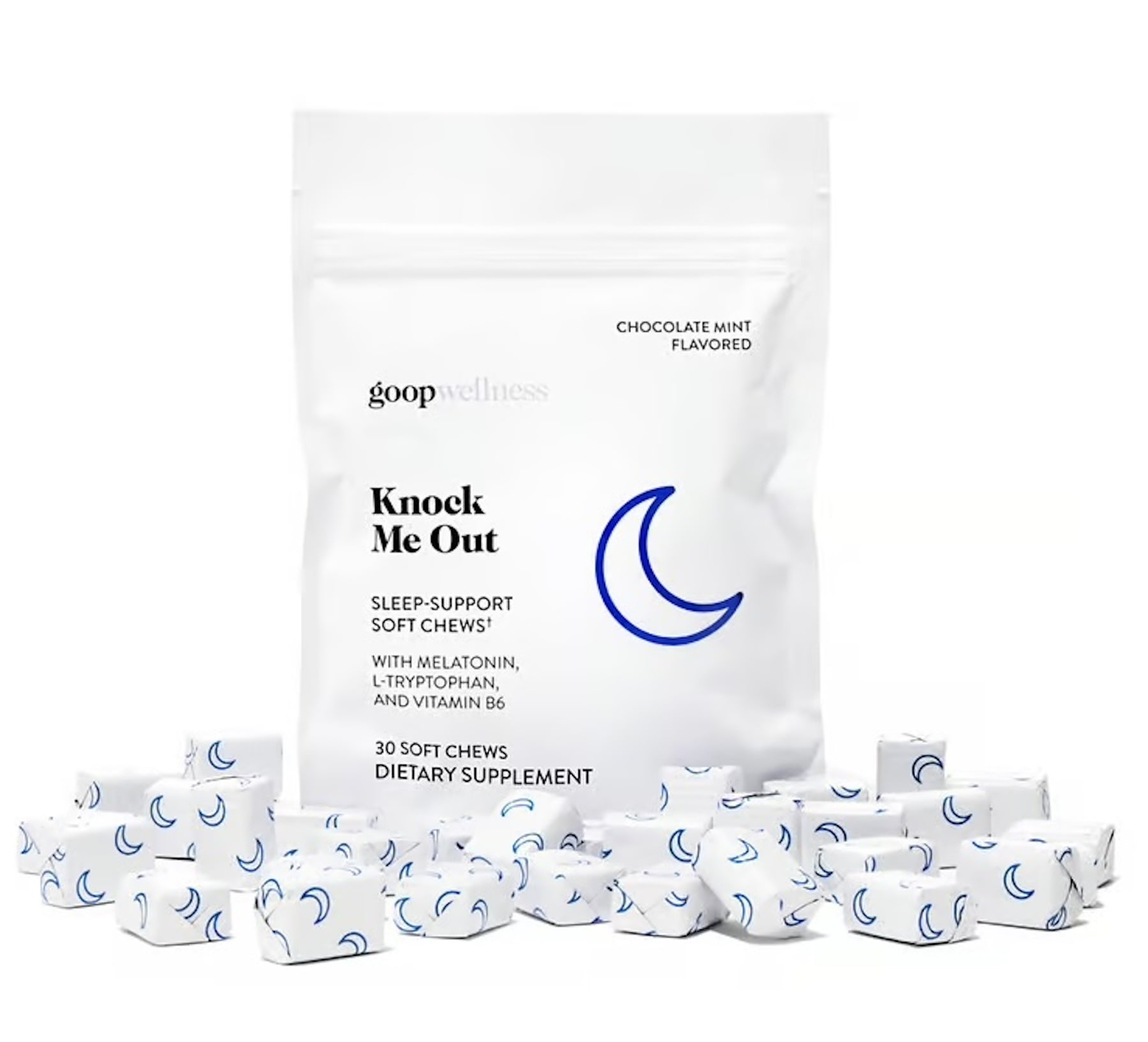 Goop Wellness, Κnock me out μασωμένα κυβάκια για καλύτερο ύπνο