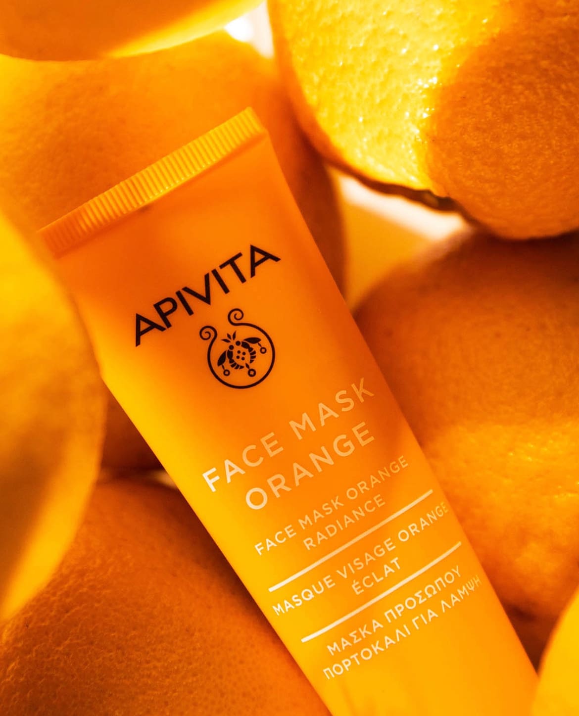 Apivita, Face Mask with Οrange