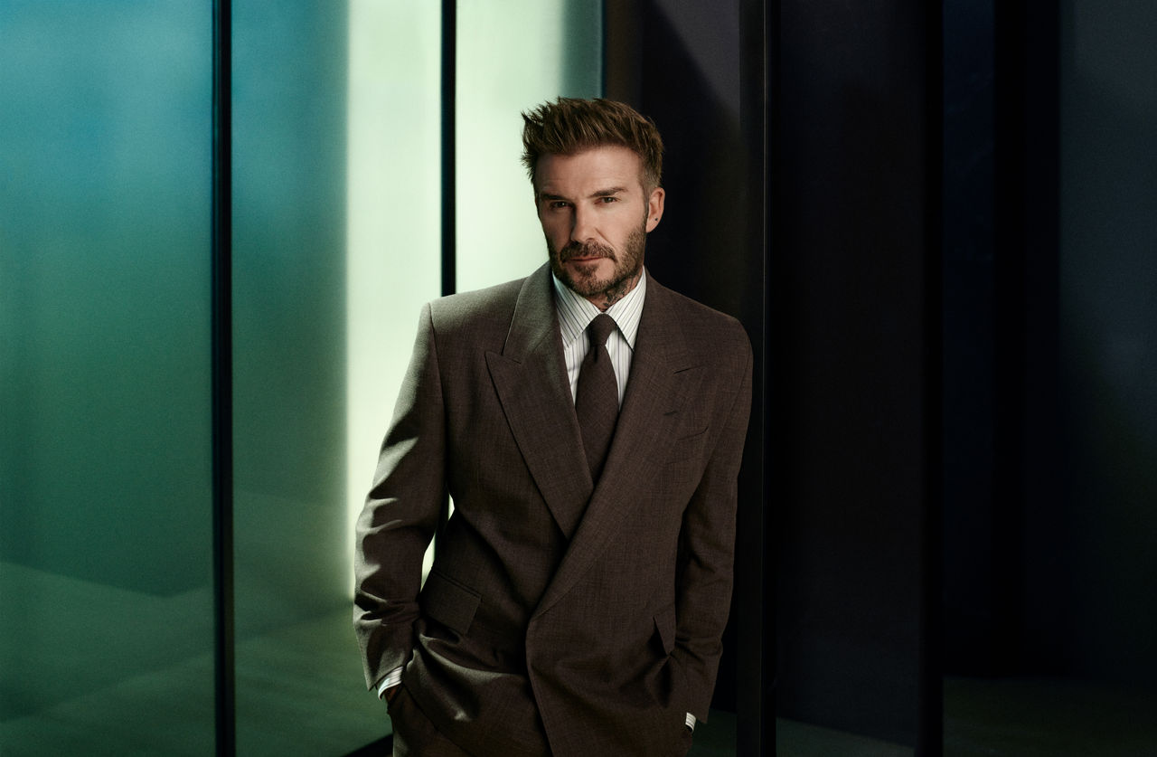Boss fw24, David Beckham. Photo: Mikael Jansson